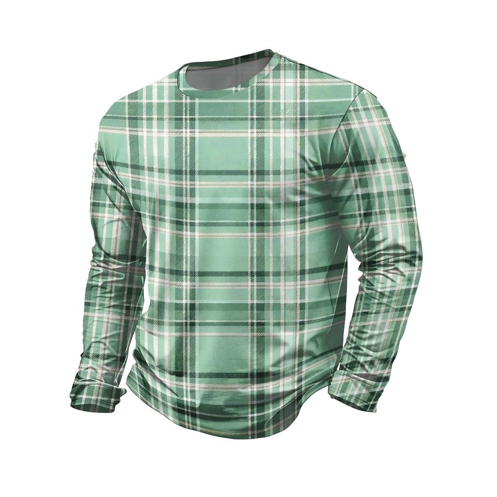 Men's Neck Long Sleeve T-Shirt