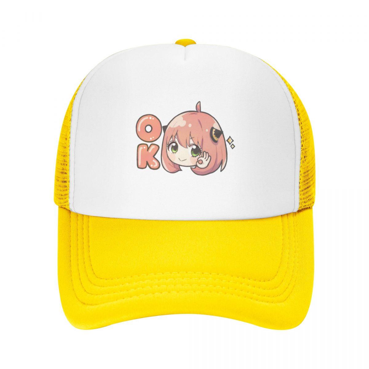 

SPY X FAMILY ANIME, ANYA Бейсбольная кепка Пляжная прогулочная шляпа Мужская шляпа от солнца Новая шляпа Женские шляпы унисекс