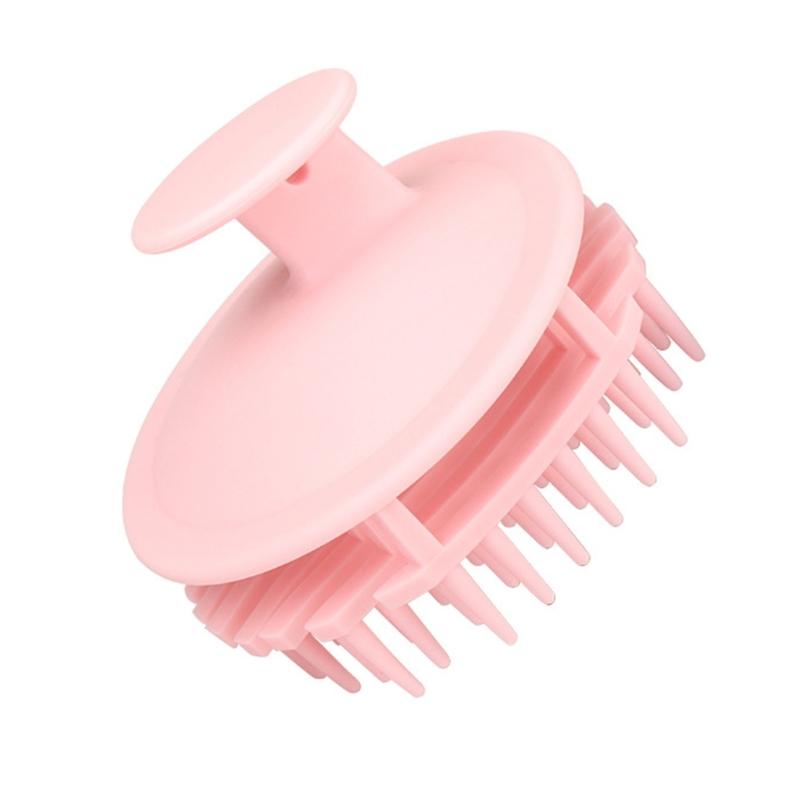 Scalp Massage Brush for Wet and Dry Hair Gentle Head Massage Brush Silicone Shampoo Hair Brush Shampoo Brush