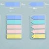 300Pcs/ 3Sheet Muticolor Convenience Sticker Index Label Sticky Note Paper School Student Write Record Memo Stationery