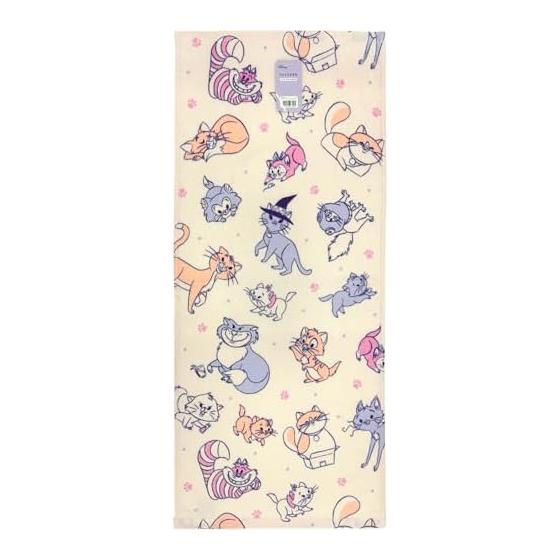 Hayashi Face Towel Approx. 34 x 80cm Disney Cutie Cat FP427510