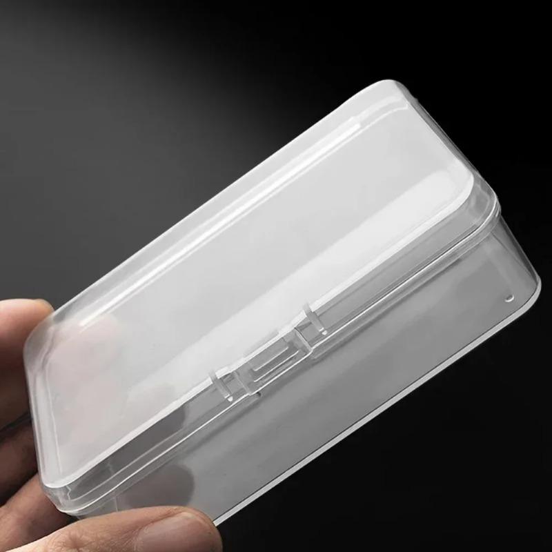 3/5/10Pcs Transparent Plastic Storage Boxes for Playing Cards Poker Game Card Organizer Container Board Game Packing Case