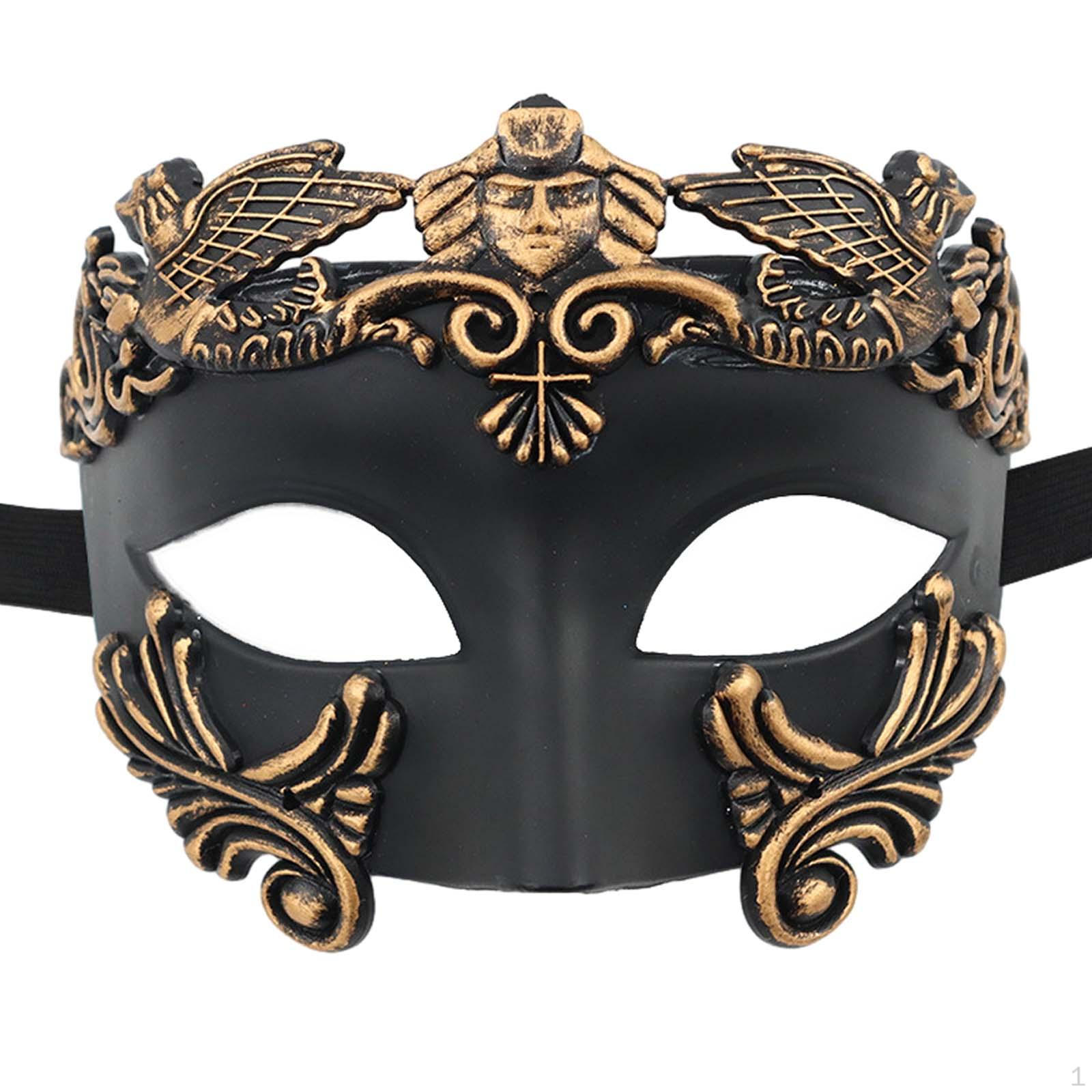 

Праздничная коллекция маскарадных масок для мужчин - Греко-римские D