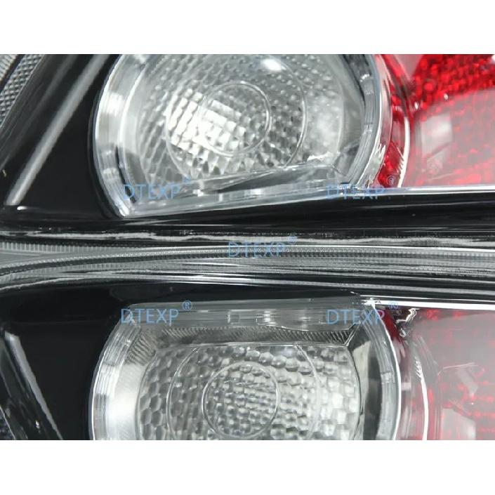 1 Piece BLACK Stop Lamp for Lancer CX CY CZ 8330A107 2007-2017 Rear Tail Lamps for EVO Halogen No Marker LIGHTS