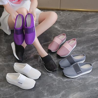 Fashion Wedge Casual Slippers Advanced Anti Slip and Breathable Plus Size Sandals Comfortable and Lightweight Mesh Sports Shoes