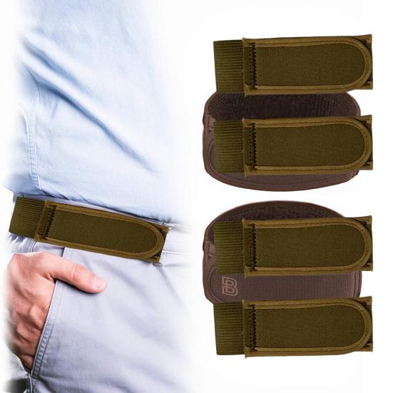 Lazy Belt Fastener Tape Buckleless Design Adjustable Comfortable Elastic Waistband Versatile Accessory
