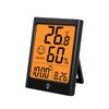 Home Environment 106x77x22mm Measuring Instrument Refrigerator Hanging Thermometer Backlit Display Indoor Environment Monitor