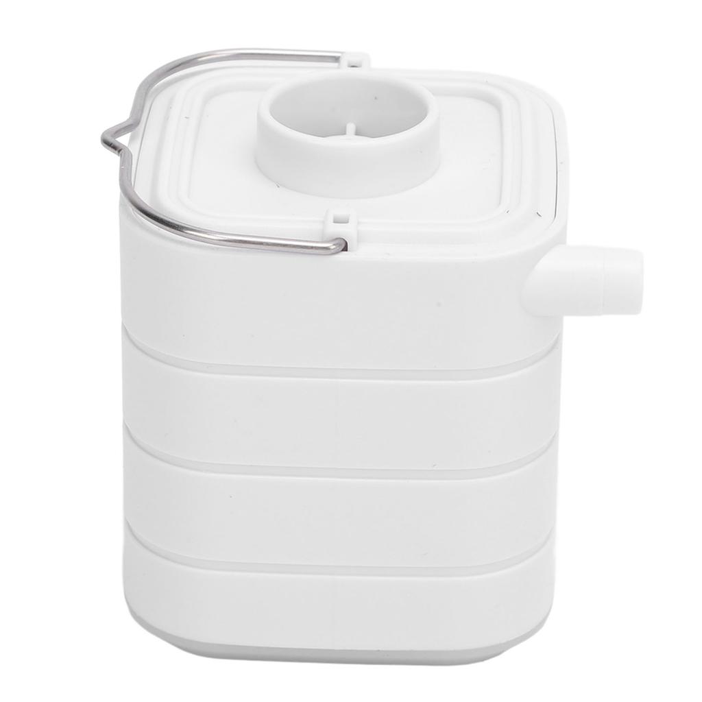 Kleine Luftpumpe mit LED-Licht Verschiedene Düsen 1600mAh Typ C Wiederaufladbar Kleiner Inflator Deflator