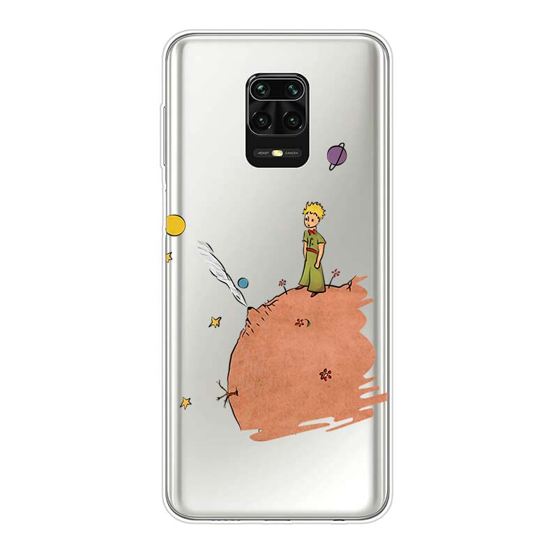 Mały Książę i Lis Silikonowe Etui Do Xiaomi Redmi Note 10 10S 9 9S Pro Max 9T 8T 8 7 6 5 Pro 5A 4X 4 Telefon Etui
