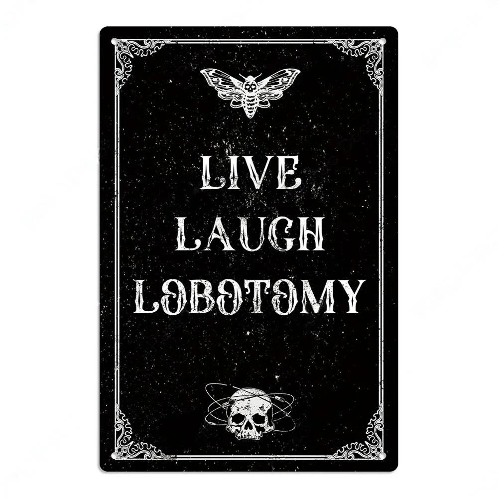 Poster Vintage Buon Halloween Segni in Latta di Metallo Decorazione Arte da Parete Decorazione per Casa Caffetteria Bar Giardino Cortile