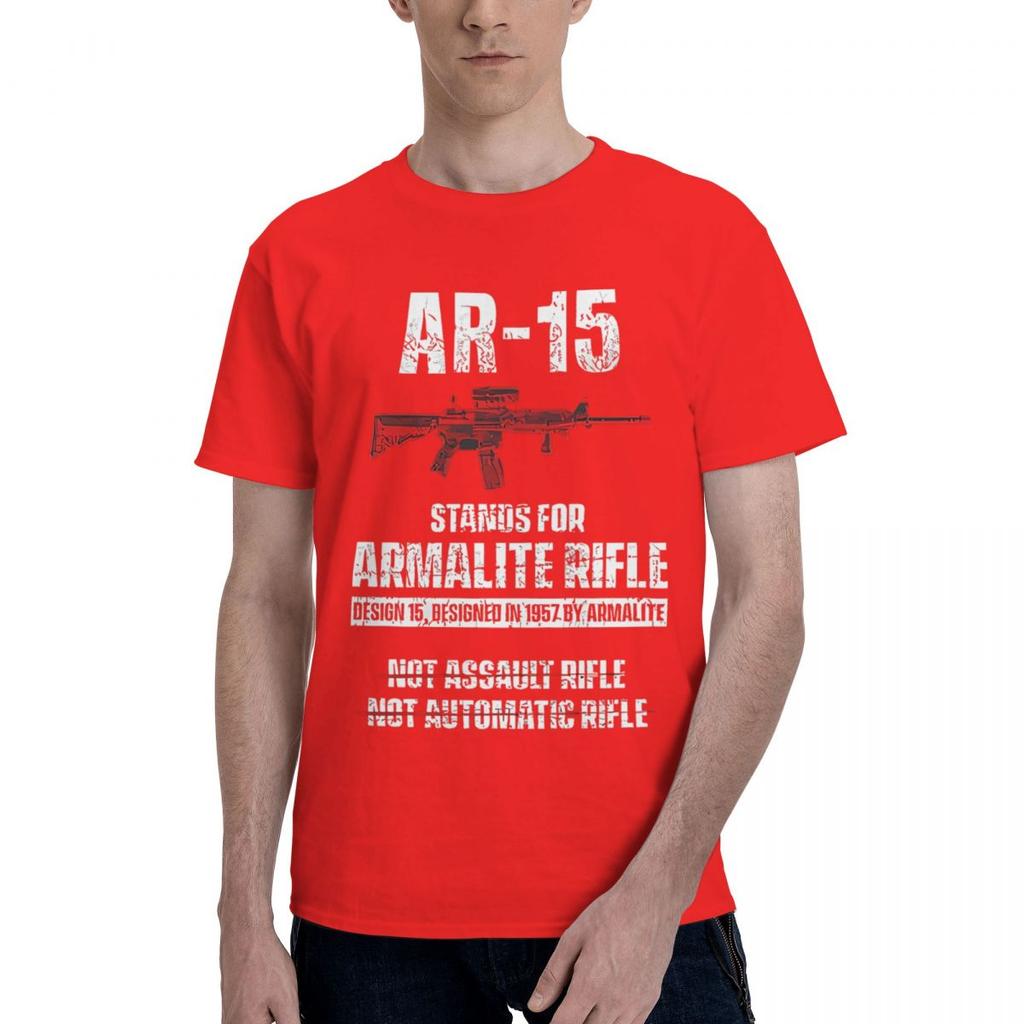 Patriotic Ar15 V2 M 0019 Ar15 Stands For Armalite 100 Cotton Casual Breathable Confortable Tshirt High End Mens Clothing Men