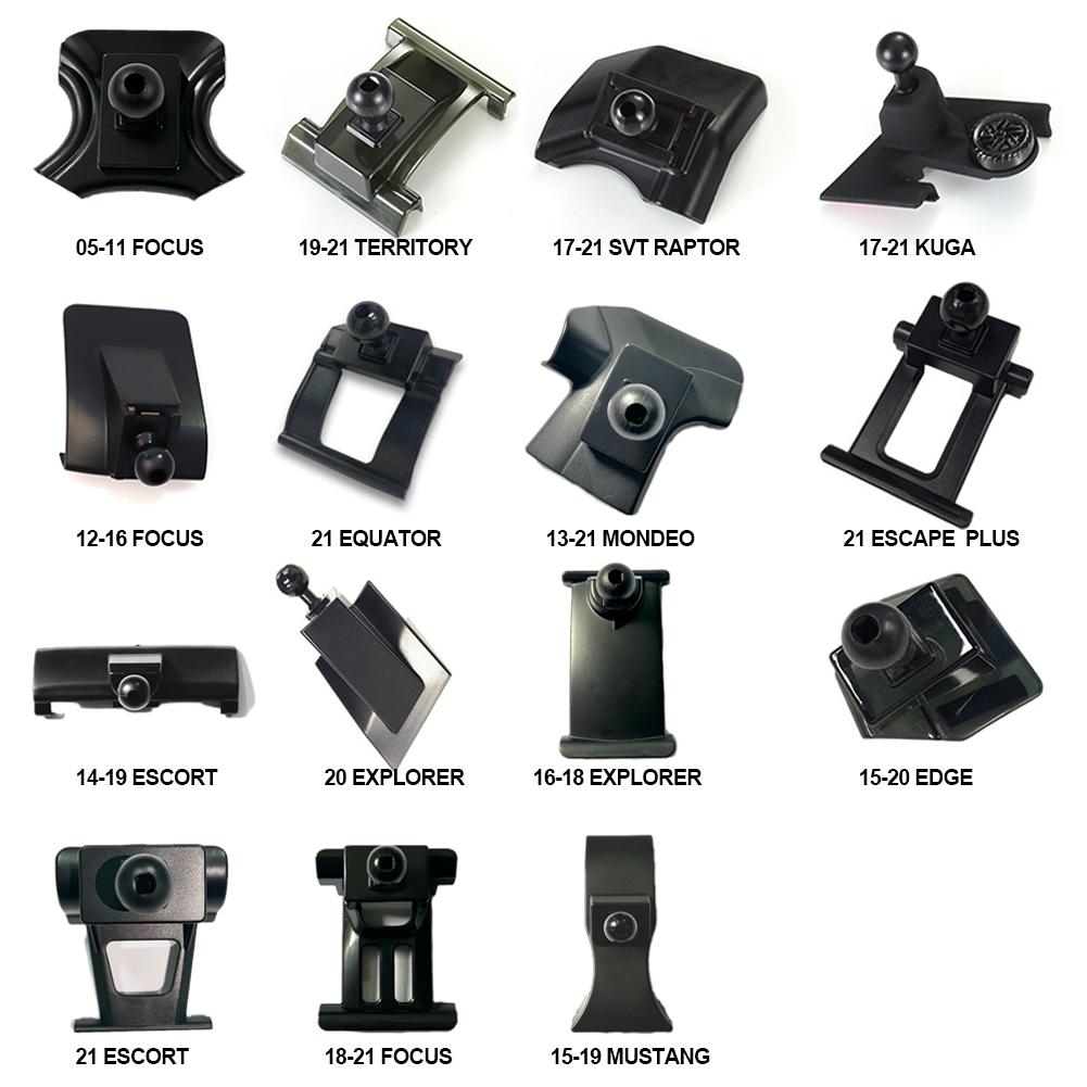 17mm Spezialhalterungen für Ford Mondeo MK5 MK4 Autotelefonhalter GPS-Unterstützung Feste Halterung Luftauslass Basis Zubehör 2007-2024