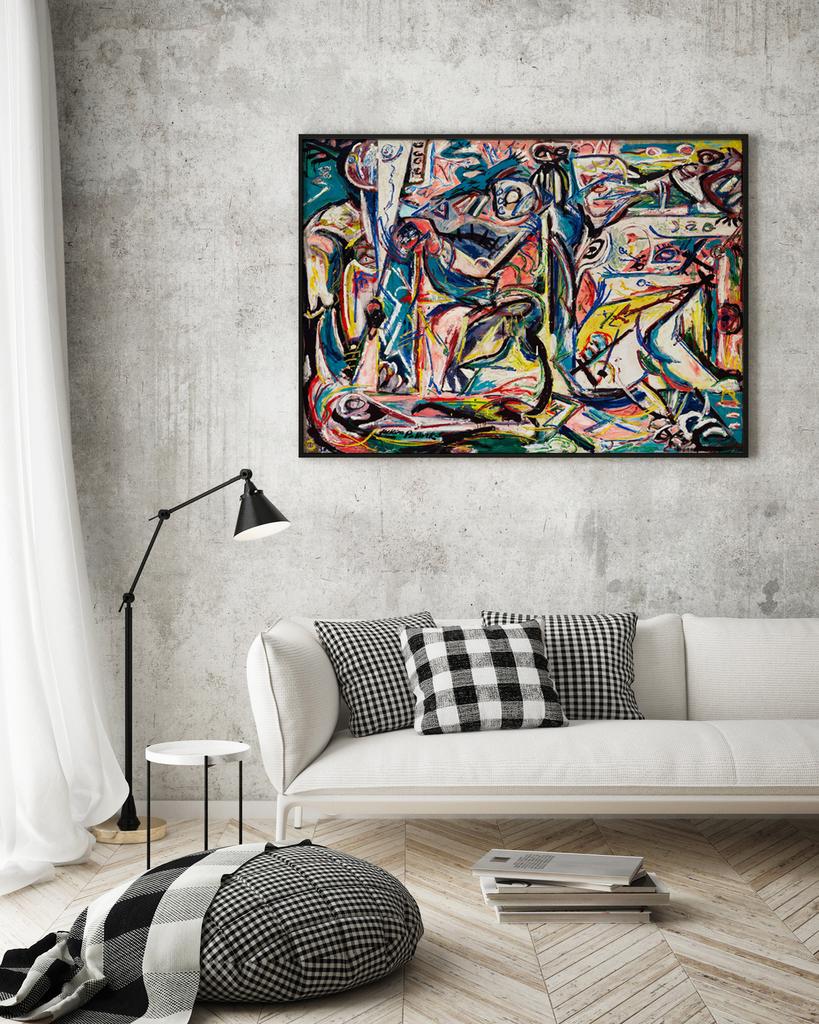 Poster Pollock Abstract Painting