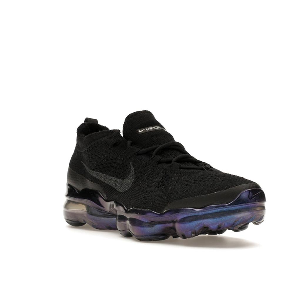 Nike Air VaporMax 2023 Flyknit Black Iridescent Women Sneakers Metallic-Silver Multi-Color FD3148-001