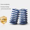 Weiruijia JIS Short Stroke Blue Flat Wire Compression Spring
