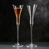 Crystal Champagne Glasses Sparkling Wine Goblets Cinched Waist Wide Mouth Creative High-value Champagne Glasses Cocktail Glasses