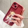 Cute Cartoon Girl Phone Case for iPhone Samsung Galaxy Xiaomi Redmi POCO HUAWEI Honor Shockproof Rubber Soft Flexible Cover Casing