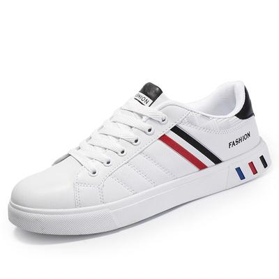Spring and Summer Men's Fashion Comfortable Flat Casual Sports Shoes Small White Shoes Low Top Men Walking Loafers