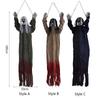 Bloody Cloth Halloween Spirit Face Decorations Long Hair Halloween Terrifying Doll  Haunted House