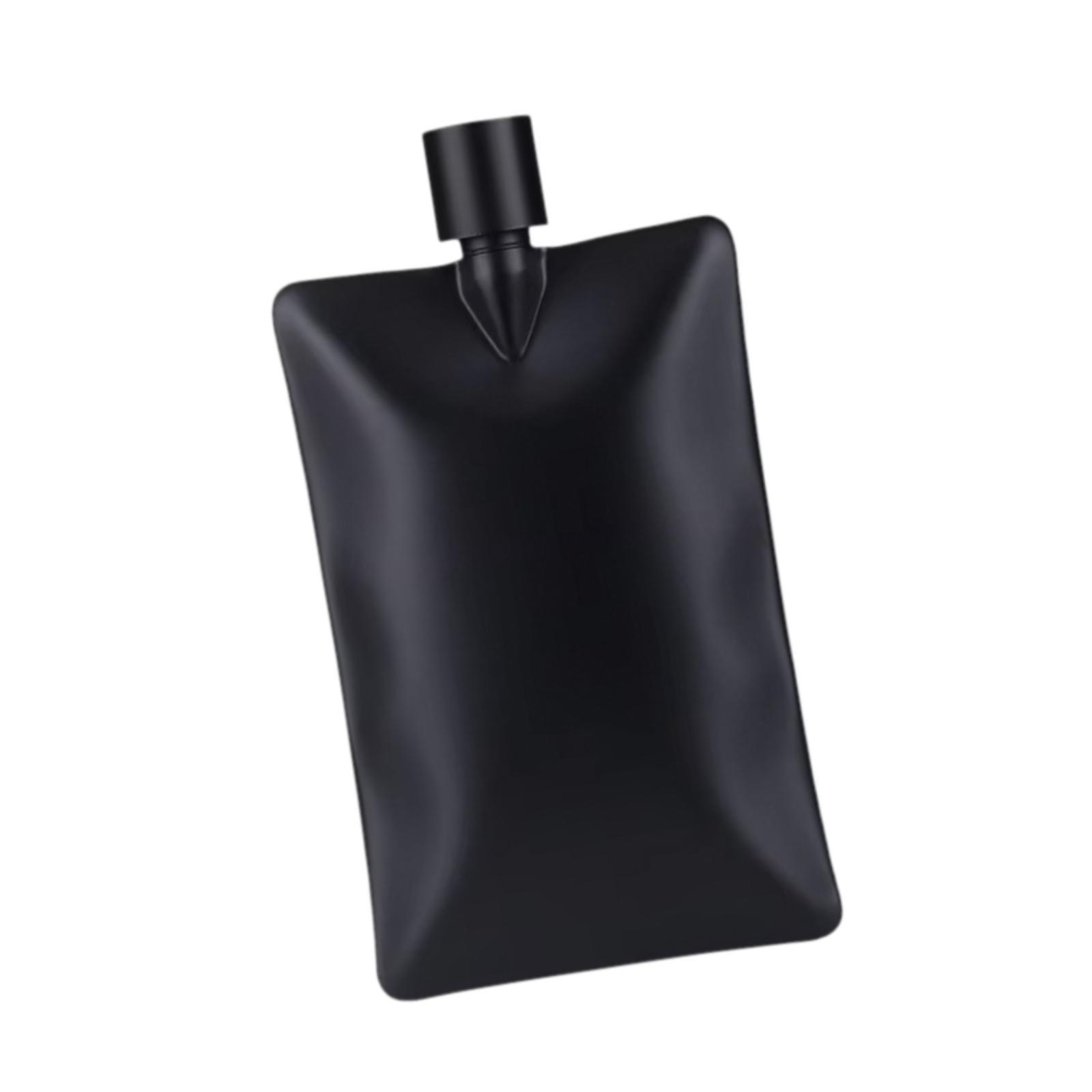Hip Liquor Flask Drinking Flask Portable Vodka Flask for Gift Wedding Travel чёрный
