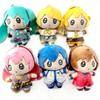 1 ks Anime Hatsune Miku plyšová panenka Kagamine Rin Len Megurine Luka MEIKO KAITO Akční figurky Sběratelská dětská hračka