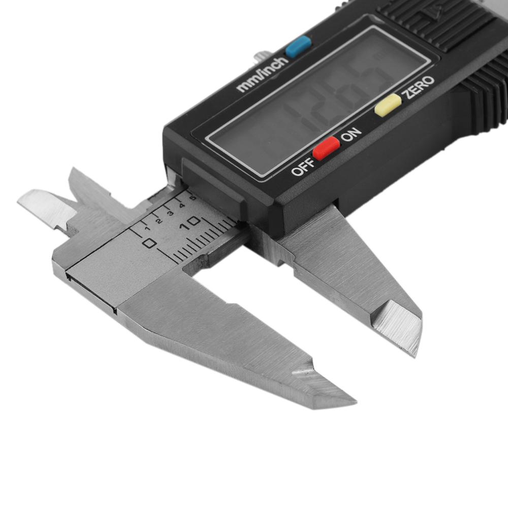Measuring Tool Electronic Precision Stainless Steel LCD Gauge Digital Vernier Caliper Micrometer