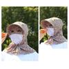 Breathable Mesh Full Wrap Sun Hat Big Brimmed Wide Brim Sunscreen Hat  Summer Season