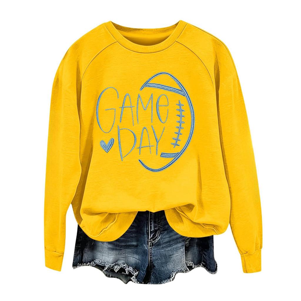 Unisex Fashion Print Long Sleeve Crewneck Sweatshirt for Casual Everyday Wear