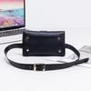 Stylish And Minimalist Solid Color Waist Bag for Women, Featuring a Unique Iron Ring Design, Perfect As a Gift