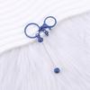 6Pcs Metal Beadable Keychain Bars Beading Key Chain Bar Blanks For Beads Pendant Jewelry Charms Lanyard Diy Crafts Gift