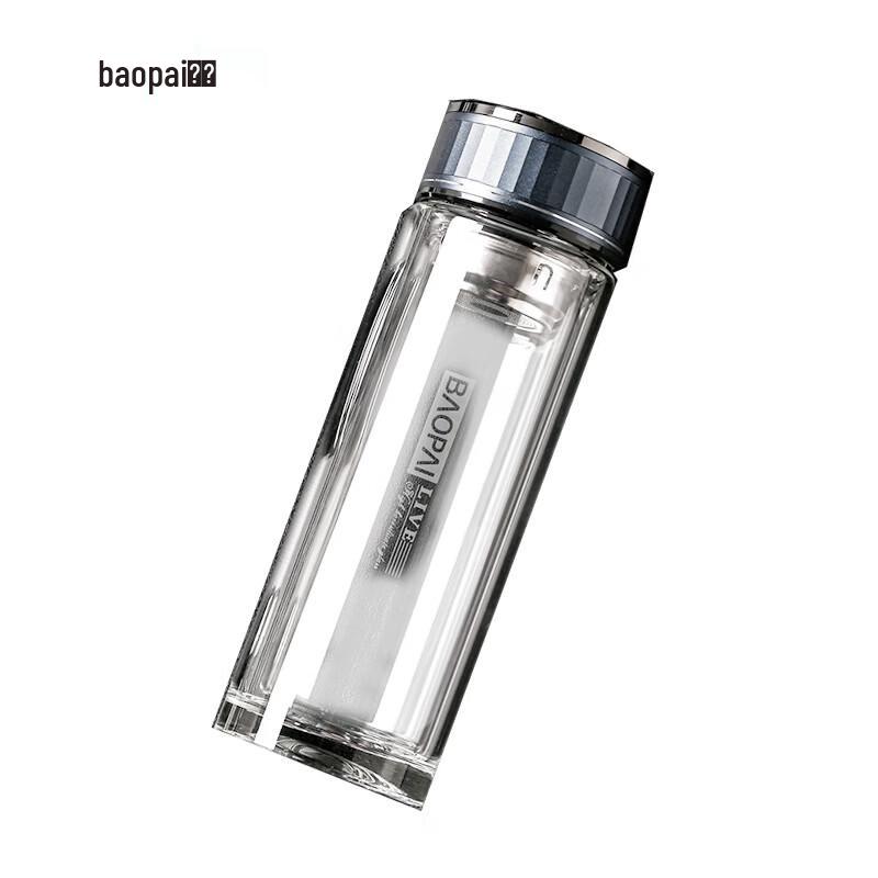 Bao Double Wall Glass Tea Separation Bottle