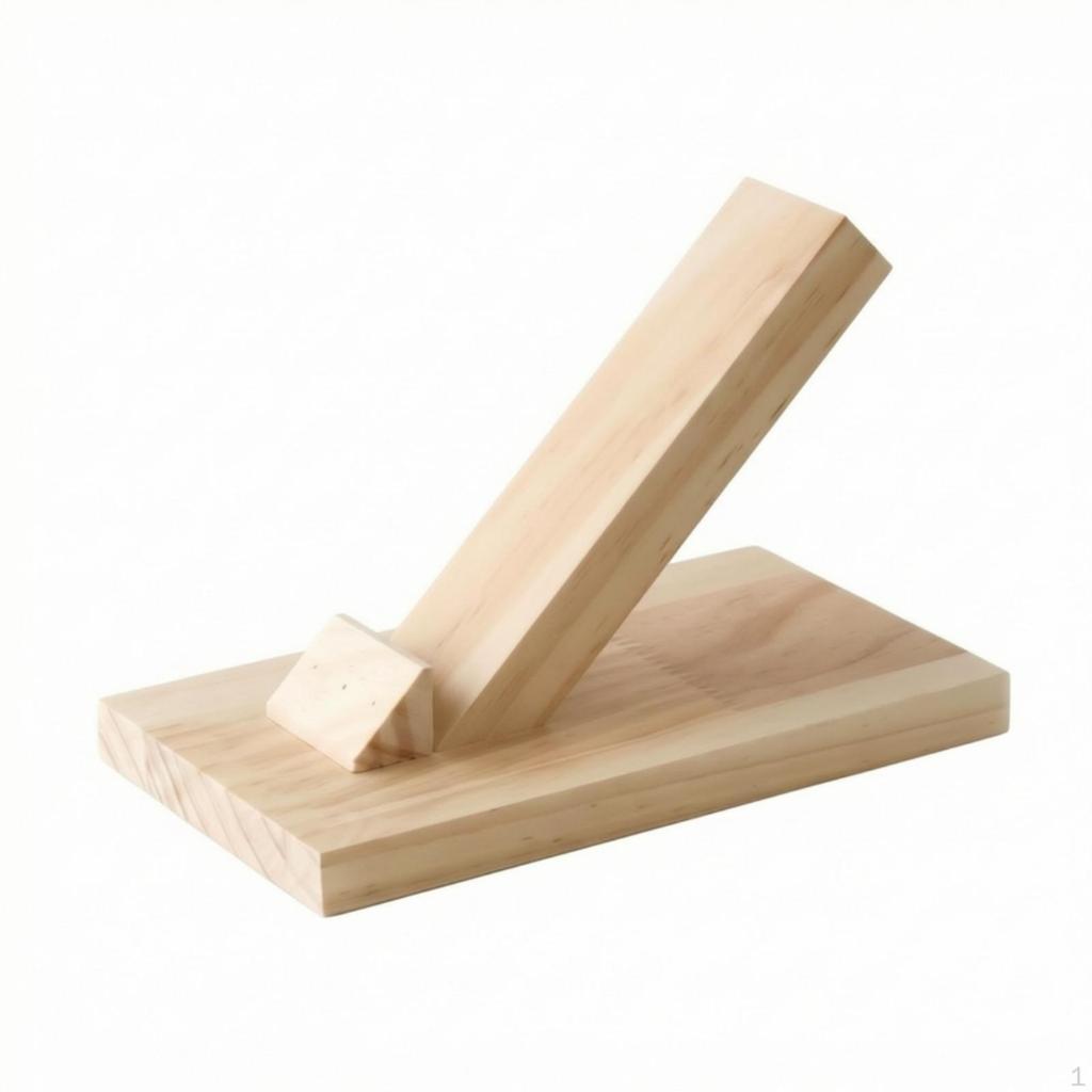 Pinewood Model Car Display Stand | Angled Support Piece, Toy Stand, for Desktop