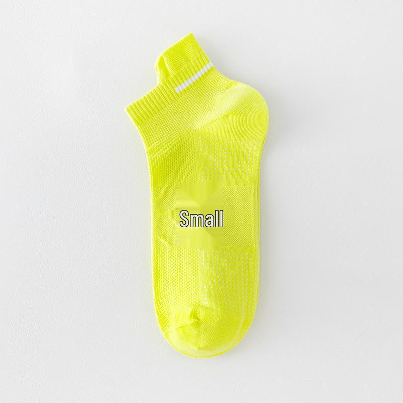 Men's Pure Cotton Odor-Resistant Summer Running Socks - Sweat-Absorbing, Mid-Calf, Lightweight Sports Socks