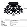 Portable Foldable Electronic Drum Set for Kids and Beginners