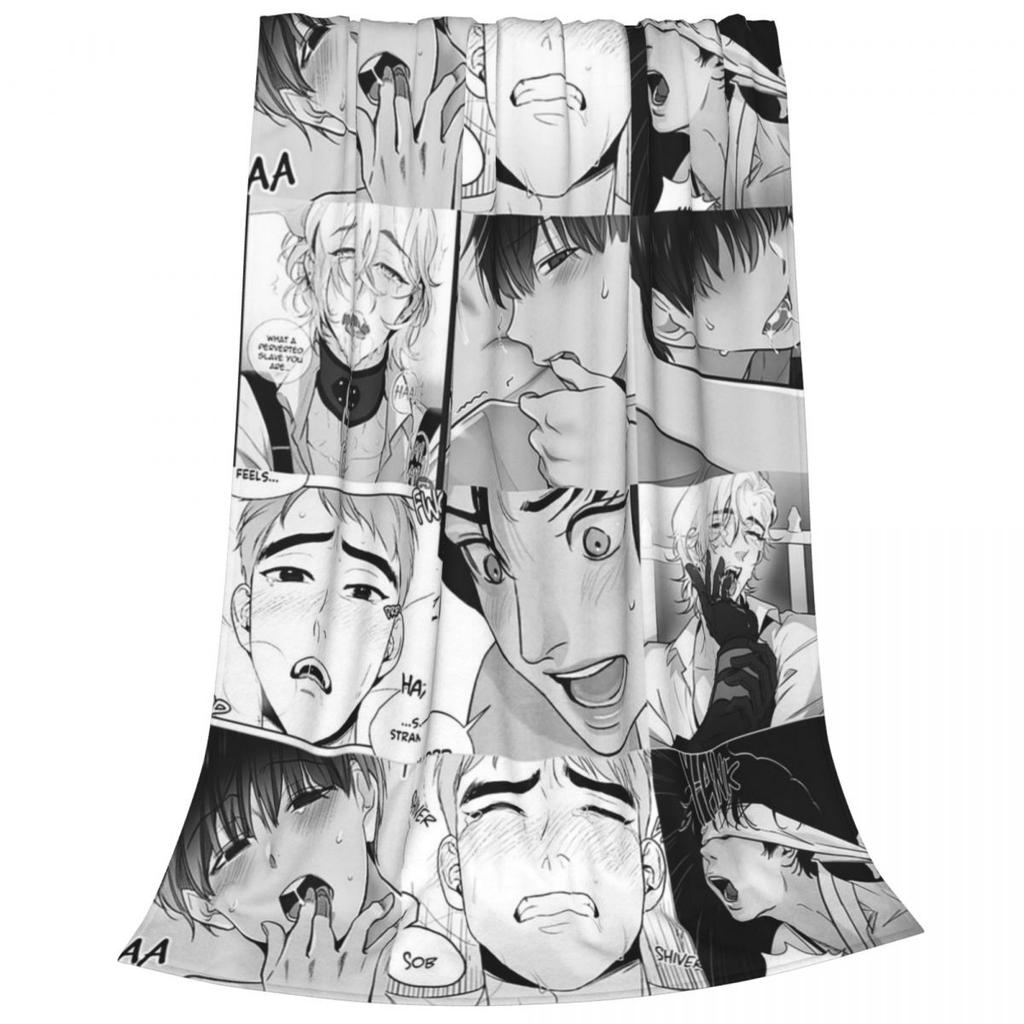 The Good Yaoi Boys Blankets Fleece Multi-function Sofa Throw Blankets For Home Bedroom Outdoor Throws Bedspread Quilt