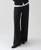 Keullaepeu Side-Banded Wide Pants_Black