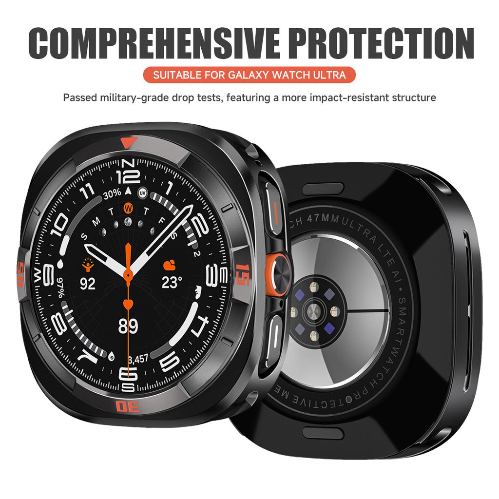 Luxury Aluminium Case For Samsung Galaxy Ultra Watch Ultra 47mm Metal Cover for samsung Galaxy Ultra 2025 47MM Screen Protector