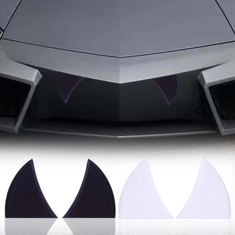 Car Vampire Fangs Bumper Sticker Halloween Decoration 3D Horror Teeth Decal For Auto Truck Spooky Exterior Styling Accessories