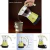 300ml/6 Cups 480W Electric Moka Pot Detachable Kitchen Stovetop Coffee Maker Green