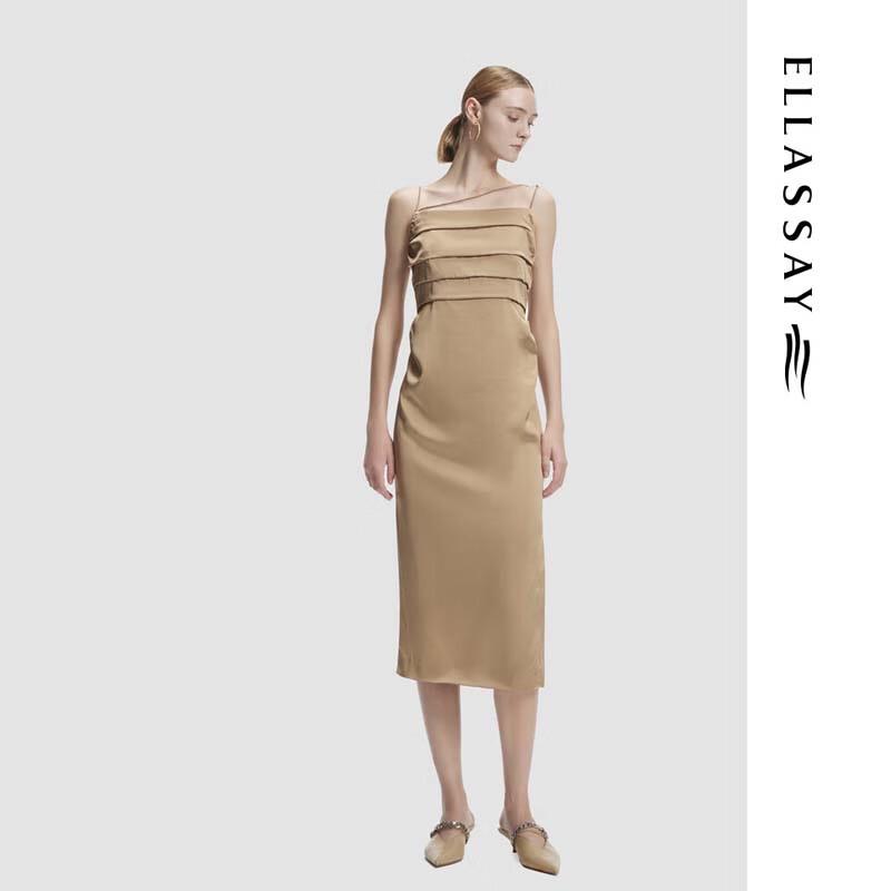 

ELLASSAY Elegant Strappy Mid-Length Dress M