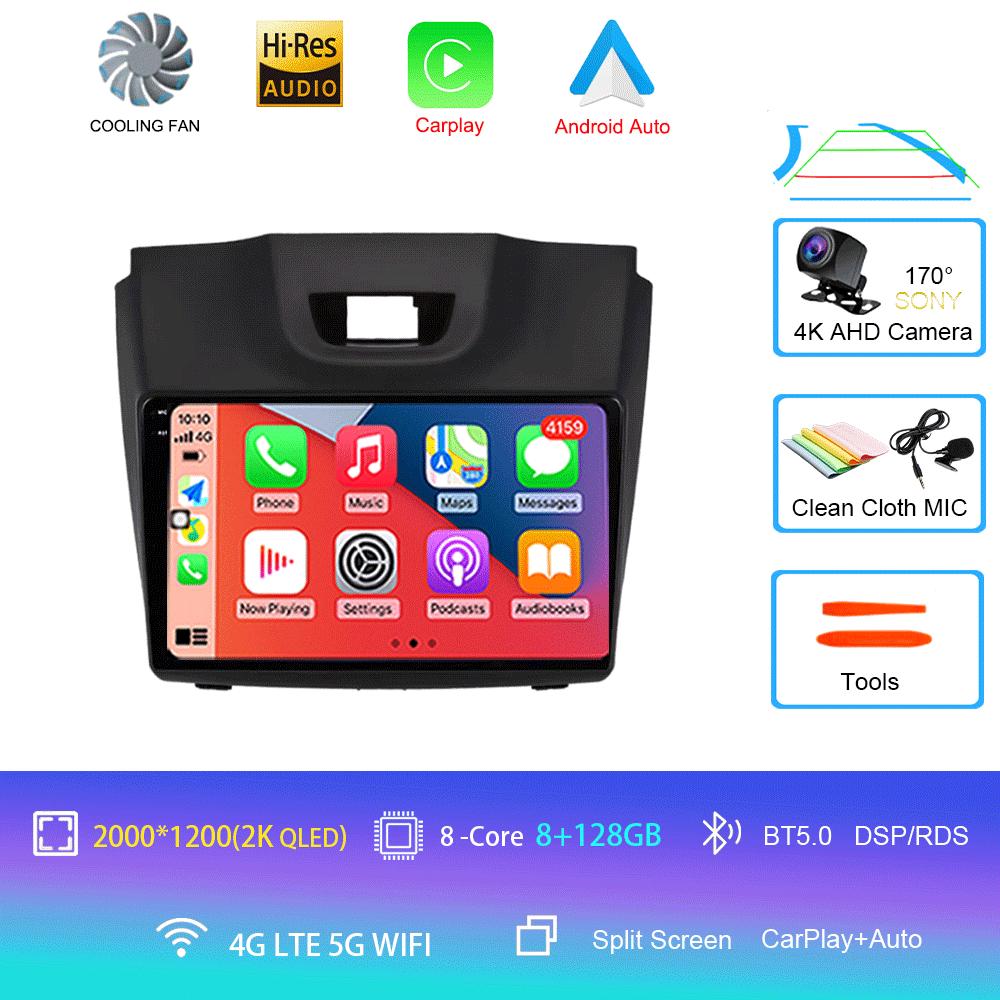 Android 14 Video Player Car DVD For Chevrolet Holden S10 TRAILBLAZER COLORADO ISUZU DMAX Radio Audio Multimedia Stereo Carplay