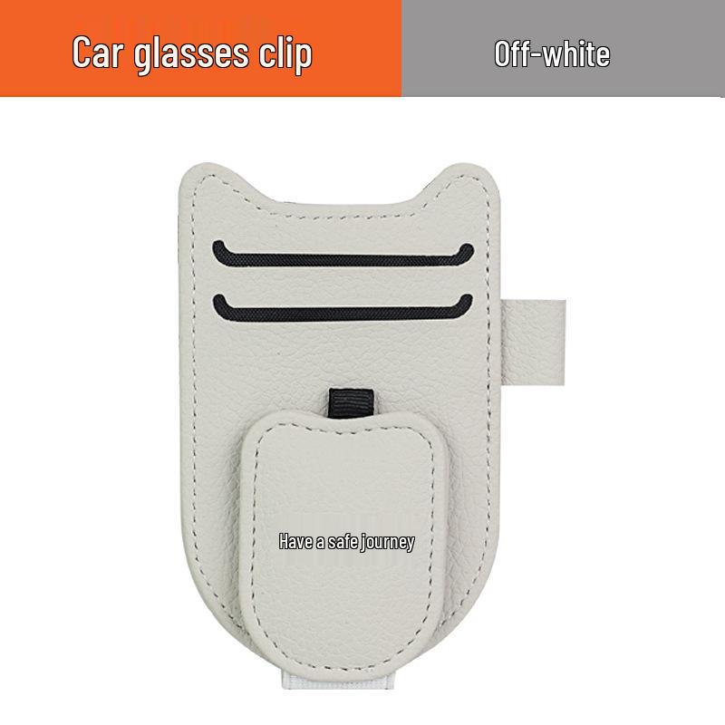BMW Multifunctional Car Glasses Clip & Bill Holder for 1, 5, 7 Series, X1, X3, X5, and iX3 Sun Visor by Xin Yi Cheng
