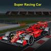 Non-Toxic Racing Car Building Blocks Set Creative Technical Assembly Bricks Moc-Compatible Stem Toys Gift For Adults Kids