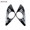For Toyota Camry 2.5L 2012 2013 2014 Chrome Fog Light Lamp Cover Trim Bezel Holes Front Left Right LH RH Left Passenger Side