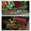Moin Moin Dollhouse Miniature DIY Kit Sakura Forest House 1/24 Scale with LED Light and Music Box Home Decor Model