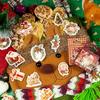 45Pcs/box Merry Christmas Series Decorative Box Stickers Scrapbooking Stick Label Diary Stationery Album Blessing Sticker