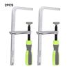 2pack/lot Rail Clamps With Quick Adjust Screw For Easy Handle Woodworking Rail Clamps Track Saw