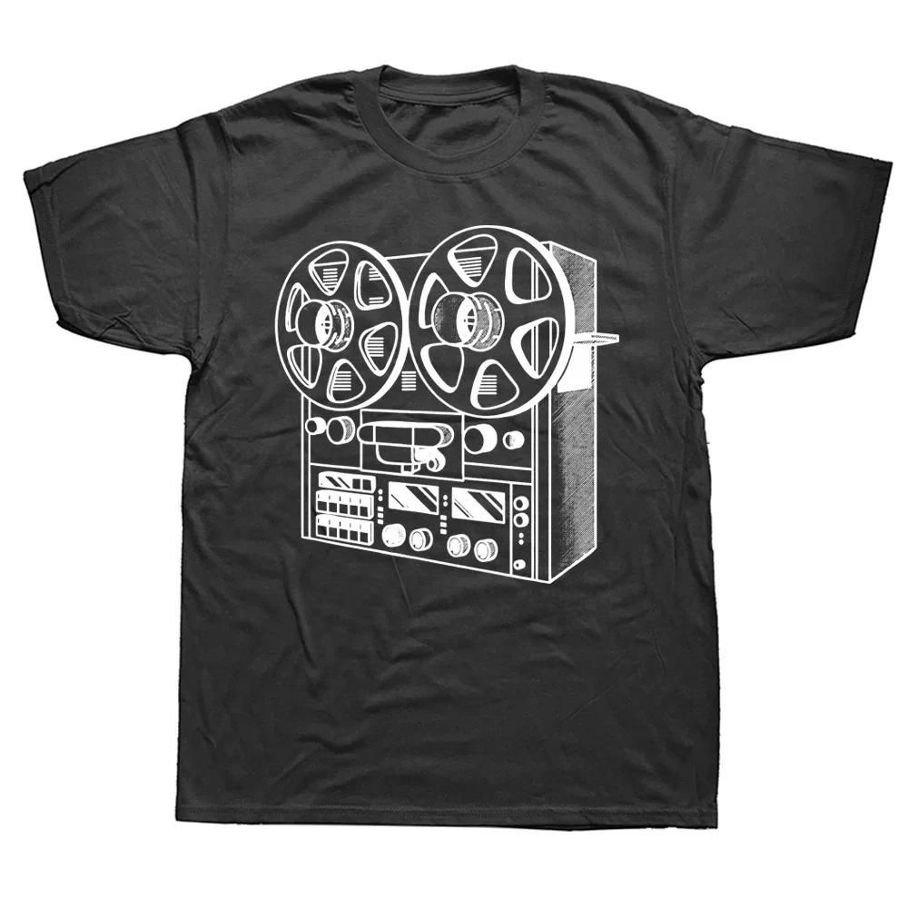 80s Vintage Cassette Rock Dj Music Street Fashion Casual Trend Harajuku Summer Unisex Unisex Universal Shortsleeved Tshirt