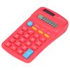 Mini Calculators Handheld 8 Digit with LCD Display Sensitive Button Solar Battery Dual Power for Office School Business