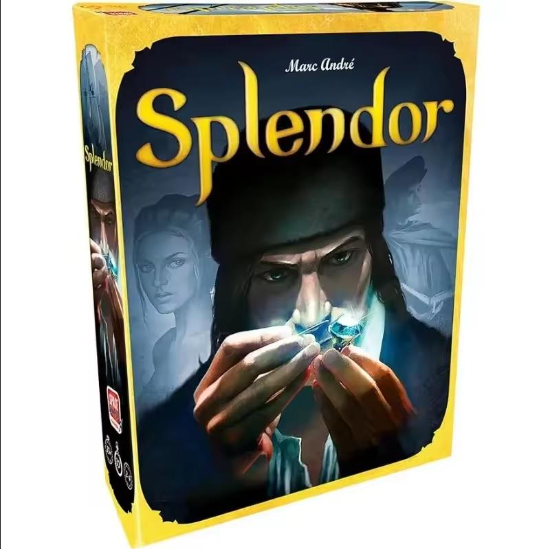 Splendor Duel Mini Brettspiel Strategie für Kinder und Erwachsene Unterhaltung für lustige Familien-Spieleabende, Zusammenkünfte und Partys
